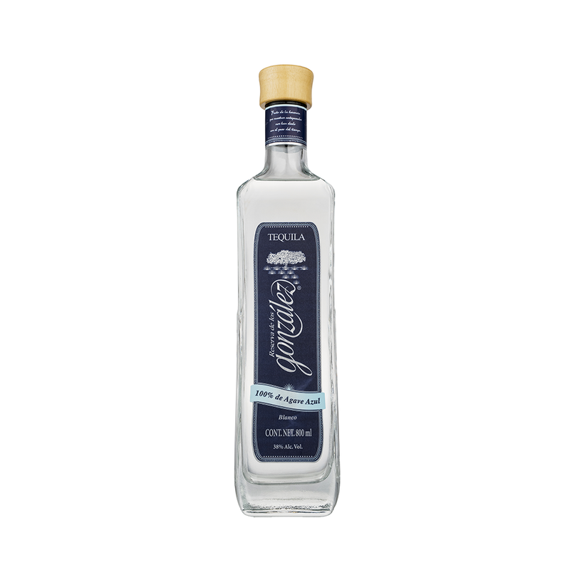 TEQUILA RESERVA DE LOS GONZALEZ BLANCO 800ML