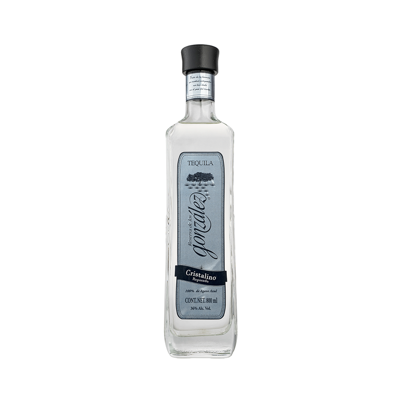 TEQUILA RESERVA DE LOS GONZALEZ CRISTALINO 800ML