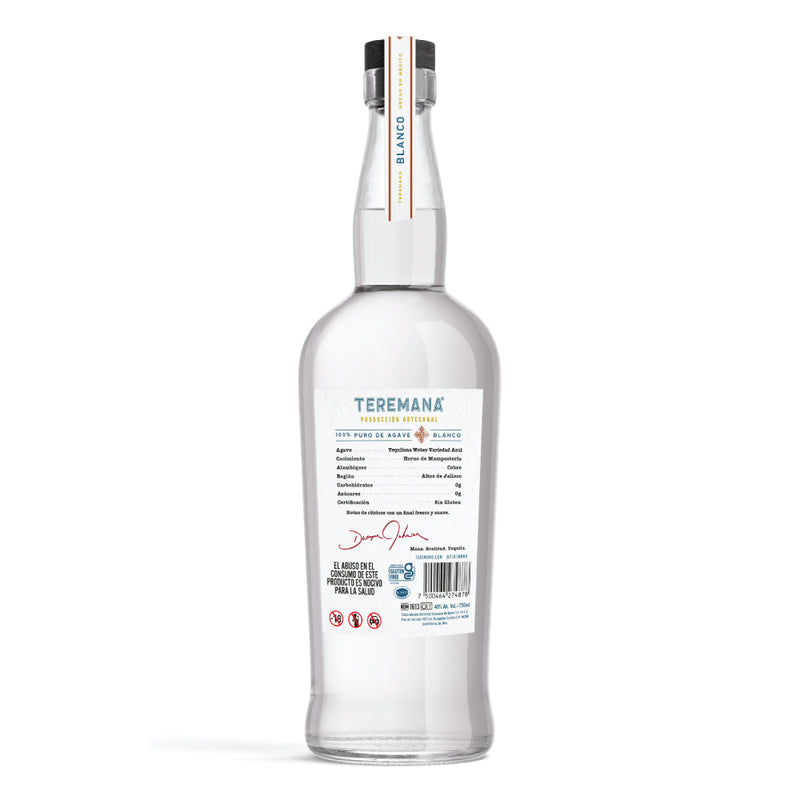 TEQUILA TEREMANA BLANCO 750ML