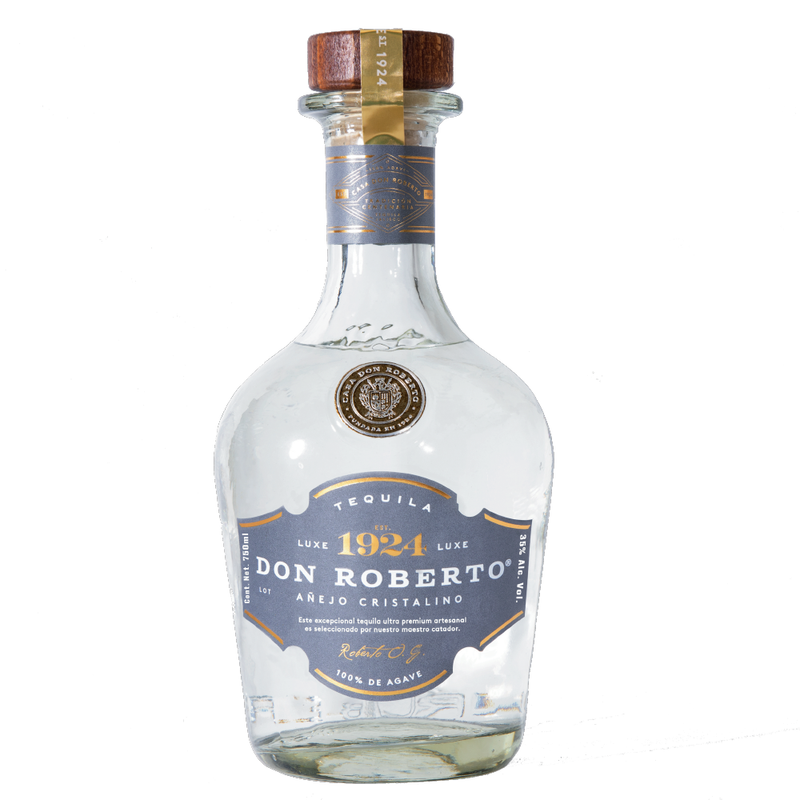 TEQUILA DON ROBERTO  AÑEJO CRISTALINO 750ML