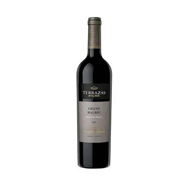 VINO TINTO TERRAZAS DE LOS ANDES GRAND MALBEC 750ML