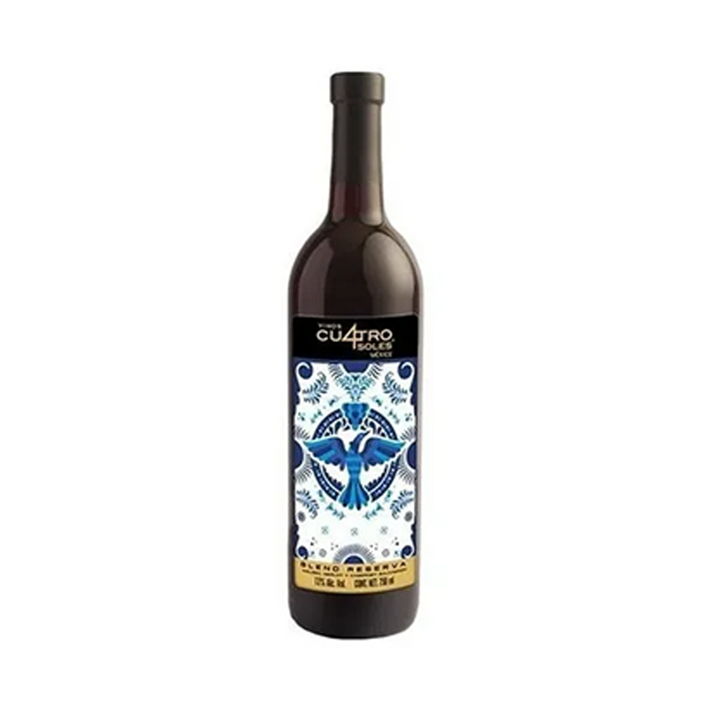 VINO TINTO CUATRO SOLES BLEND RESERVA 750ML