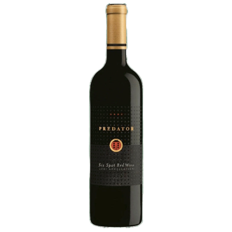 VINO TINTO PREDATOR LODI SIX SPOT 750ML