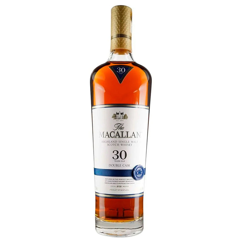 WHISKY THE MACALLAN 30 DOBLE CASK 700ML