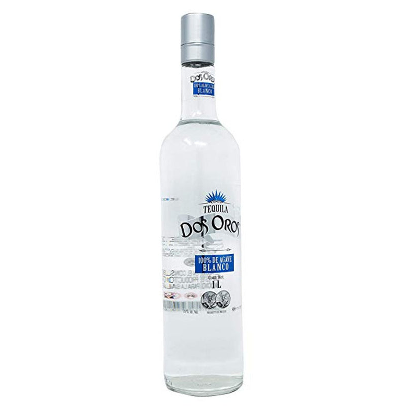 TEQUILA DOS OROS BLANCO  100% 1000ML