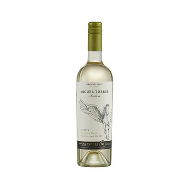 VINO BLANCO ANDICA SAUV BLANC TORRES ORG 750ML