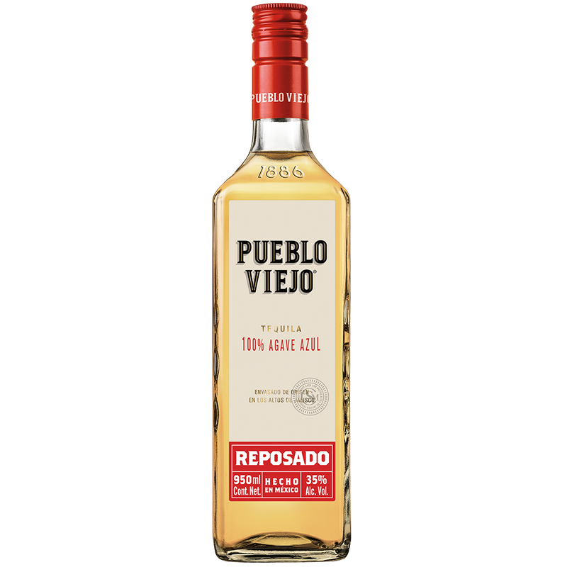 TEQUILA PUEBLO VIEJO  REPOSADO 950ML