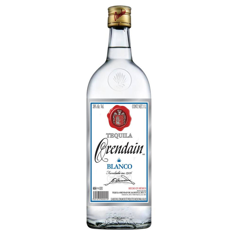 TEQUILA ORENDAIN BLANCO 1000ML