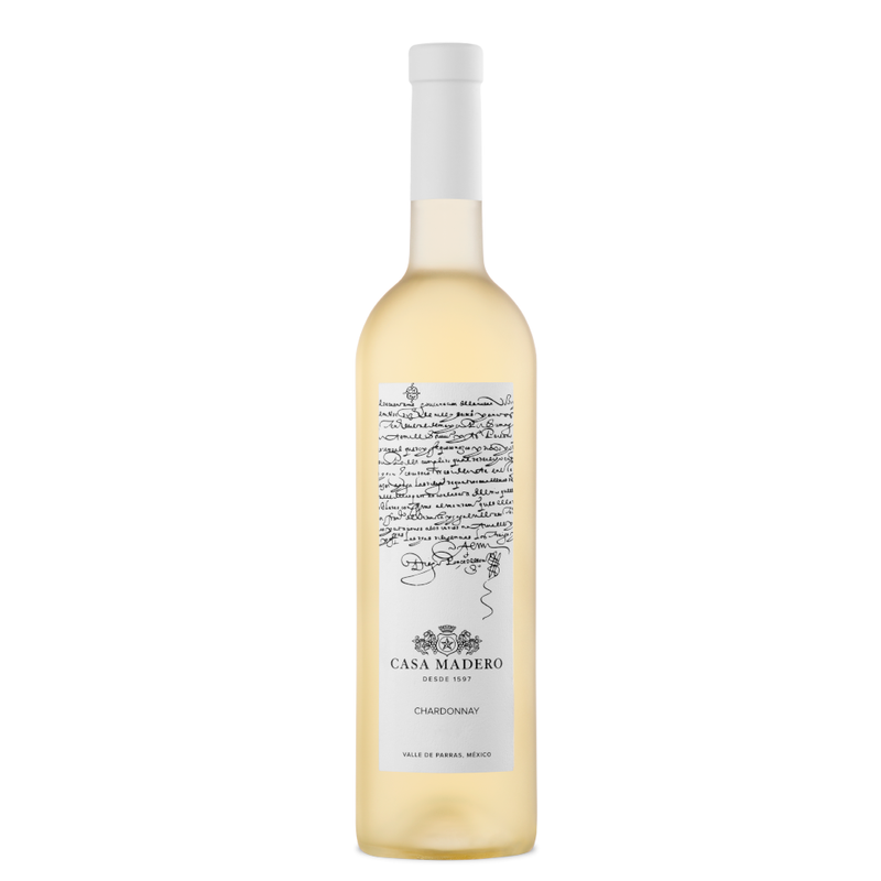 VINO BLANCO CASA MADERO CHARDONNAY 750ML