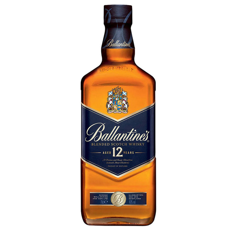 WHISKY BALLANTINES 12  AÑOS 750ML