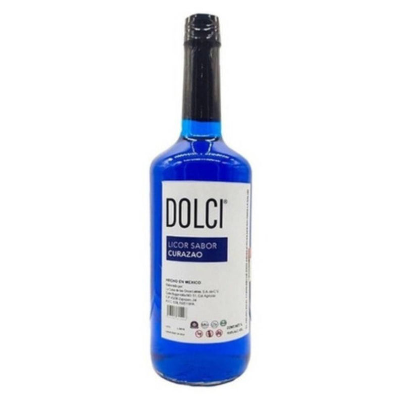 LICOR DE CURAZAO BLUE DOLCI 1000ML