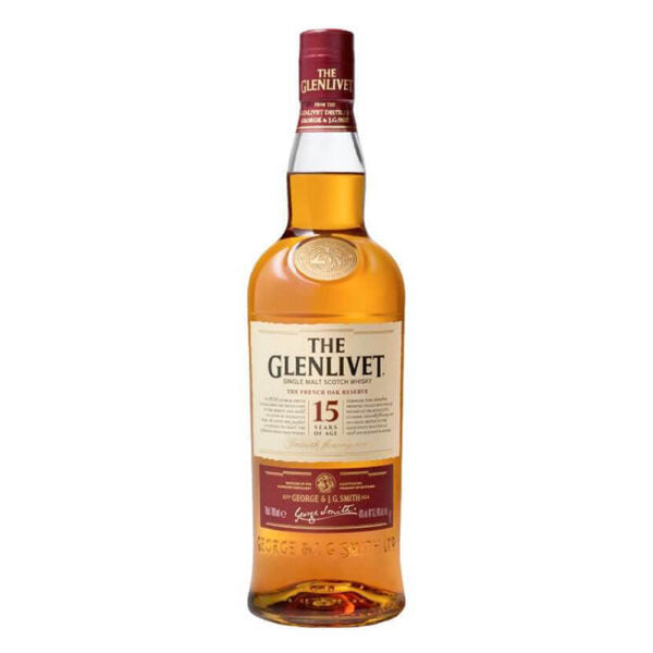 WHISKY THE GLENLIVET 15  AÑOS 750ML