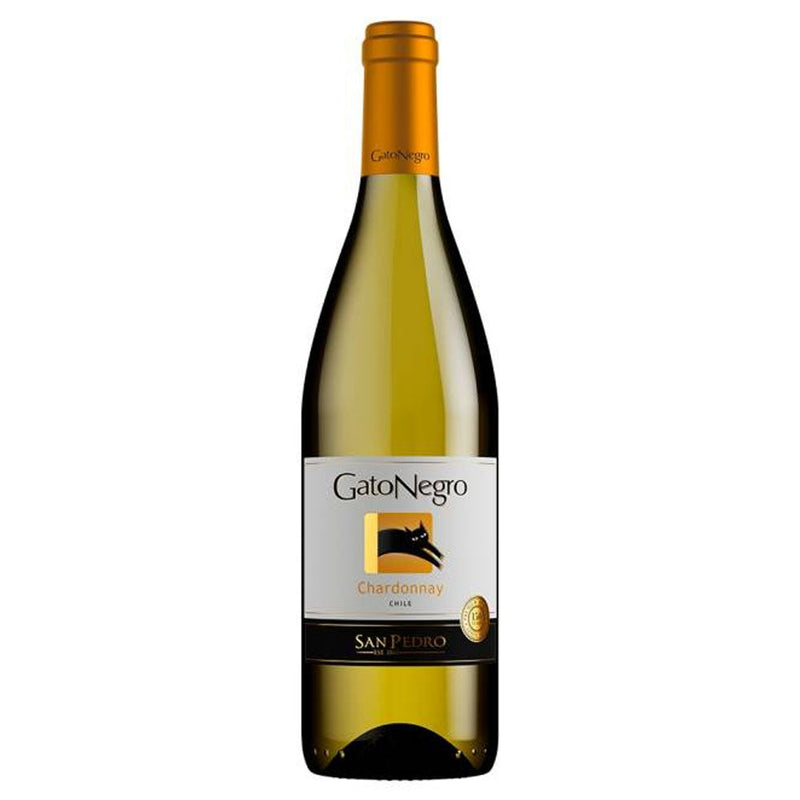 VINO BLANCO GATO NEGRO CHARDONNAY 750ML