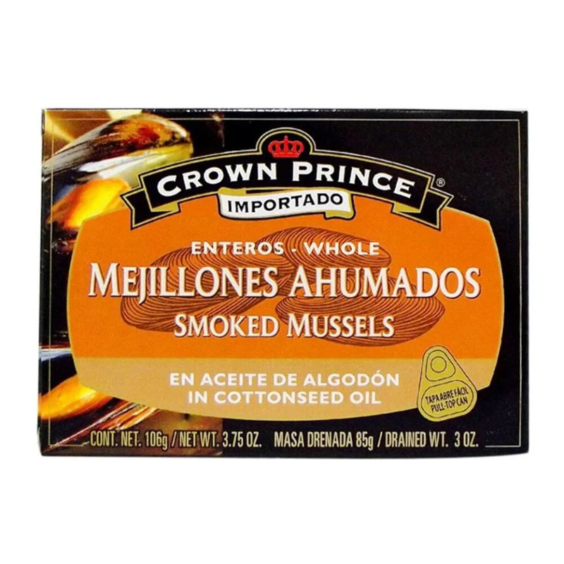 MEJILLONES AHUMADOS CROWN PRINCE 106