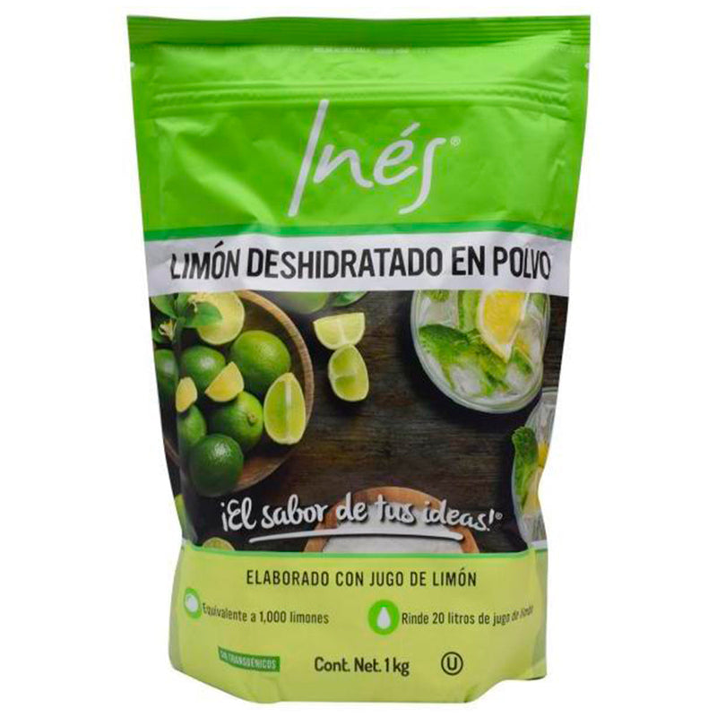 LIMON DESHIDRATADO EN POLVO INES 1KG