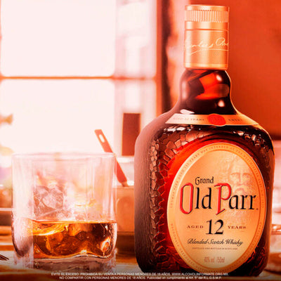 WHISKY GRAND OLD PARR 12  AÑOS 750ML