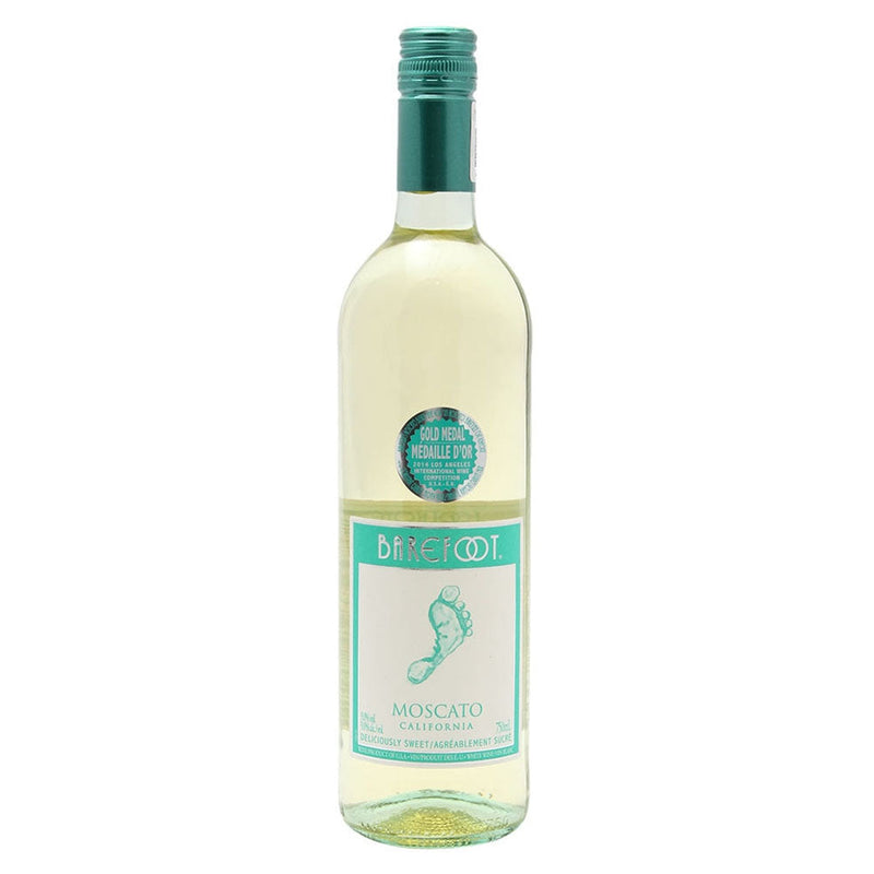 VINO BLANCO BAREFOOT MOSCATO 750ML