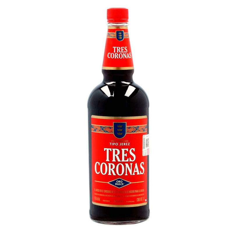 JEREZ TRES CORONAS VIDRIO 1000ML