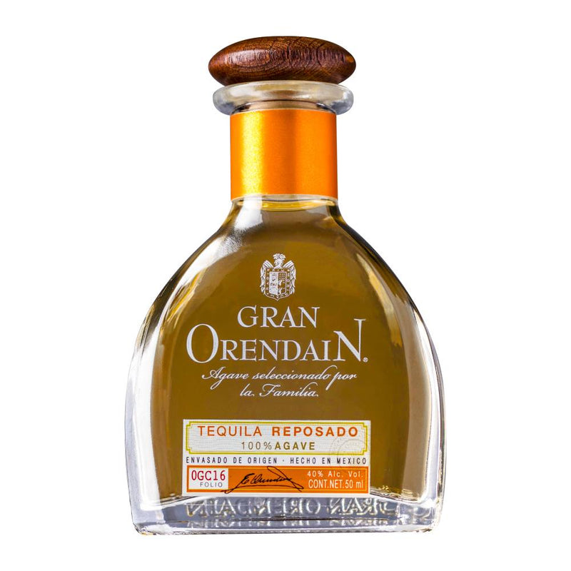 MINI TEQUILA GRAN ORENDAIN REPOSADO .50ML