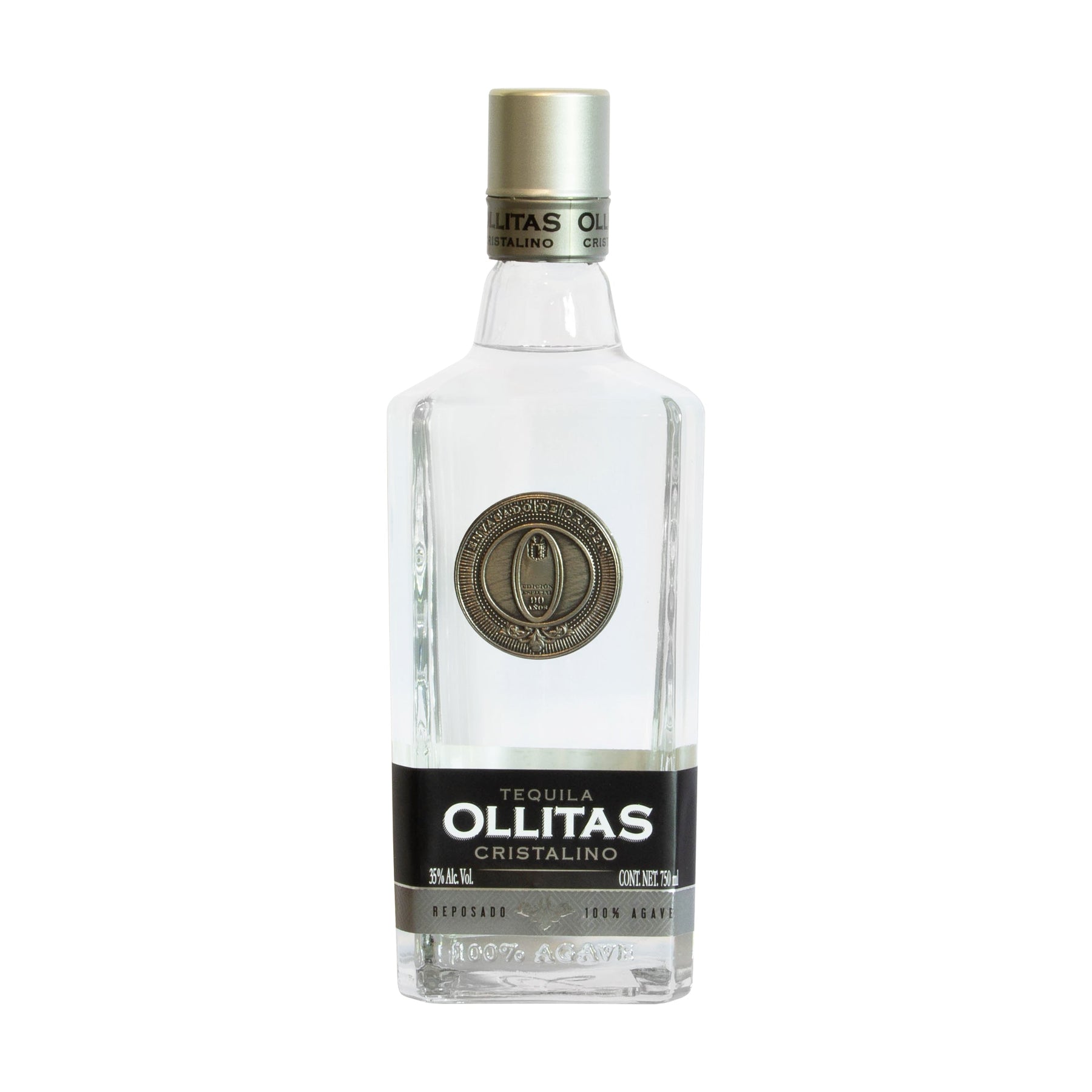 TEQUILA ORENDAIN OLLITAS REPOSADO CRISTALINO 750ML Vinos América