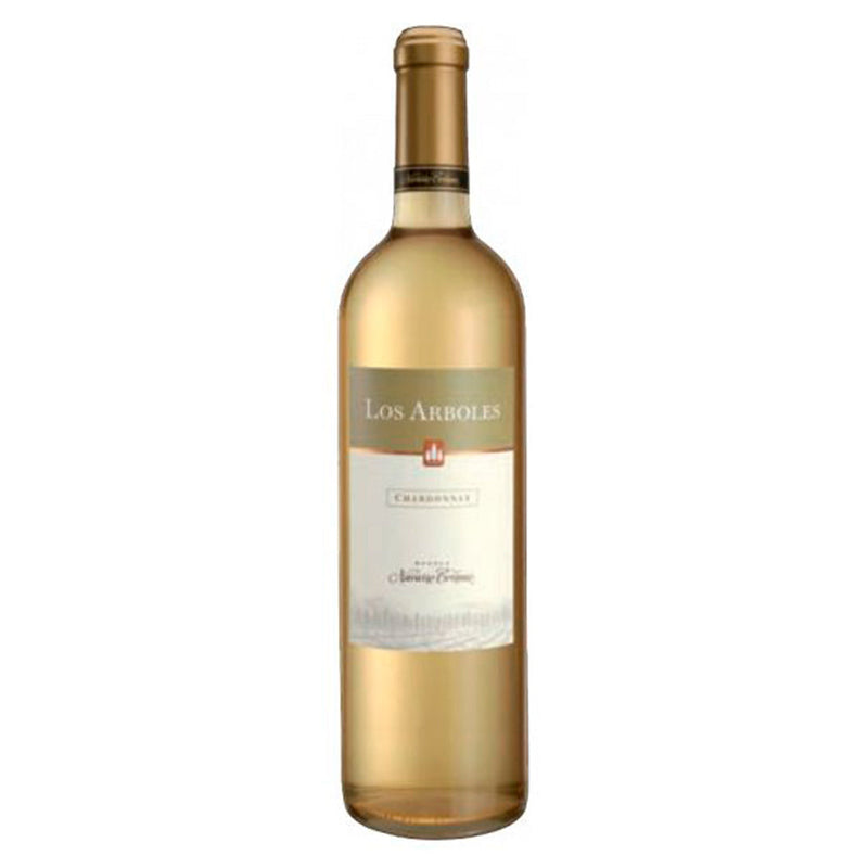 VINO BLANCO LOS ARBOLES CHARDONNAY 750ML