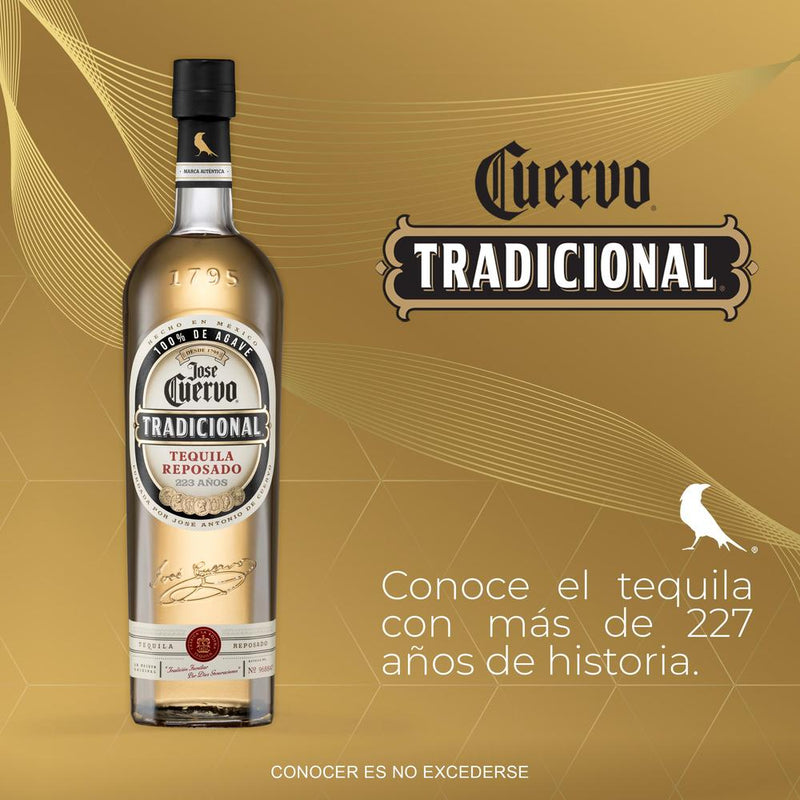 TEQUILA CUERVO TRADICIONAL  REPOSADO 695ML