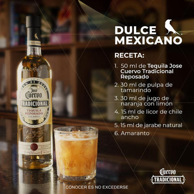 TEQUILA CUERVO TRADICIONAL  REPOSADO 695ML