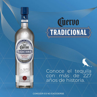 TEQUILA CUERVO TRADICIONAL PLATA 695ML