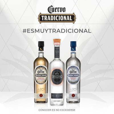 TEQUILA TRADICIONAL REPOSADO  CRISTALINO 750ML