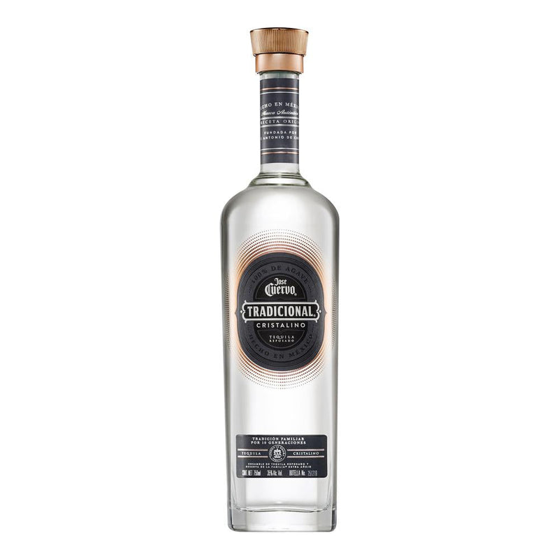 TEQUILA TRADICIONAL REPOSADO  CRISTALINO 750ML