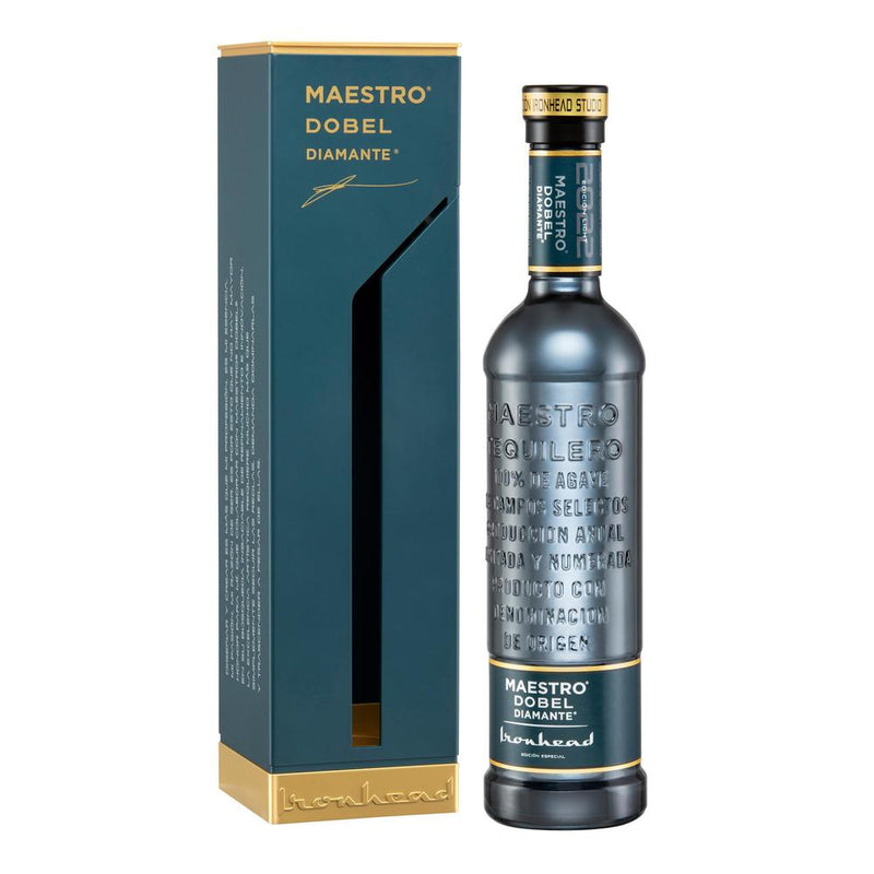 TEQUILA MAESTRO DOBEL DIAMANTE IRONHEAD 700ML