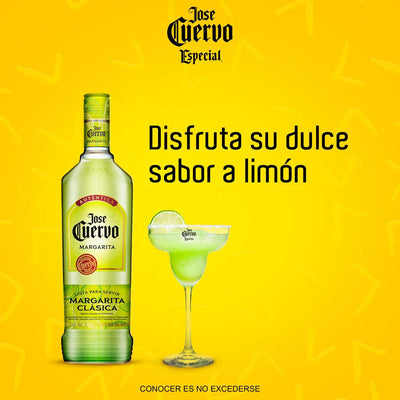 COCTEL JOSE CUERVO MARGARITA AUTENTICA LIMON 1000ML