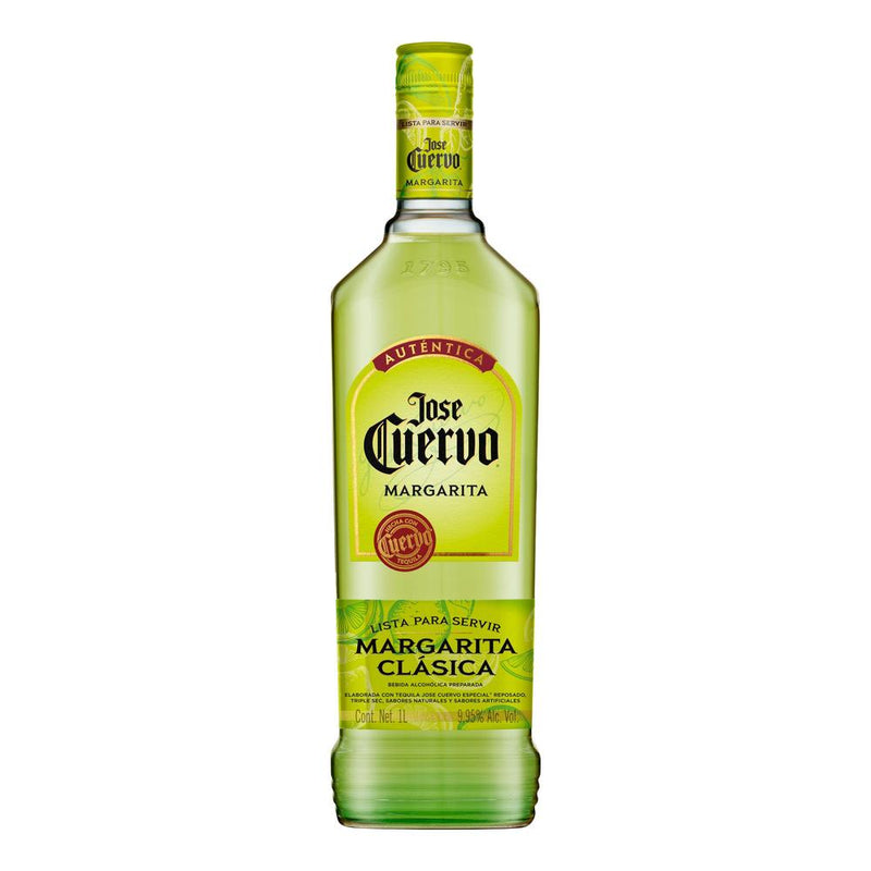 COCTEL JOSE CUERVO MARGARITA AUTENTICA LIMON 1000ML