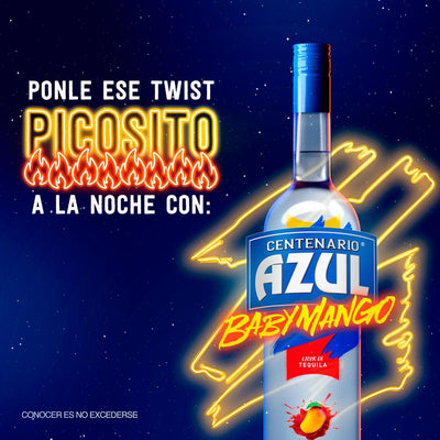 LICOR CUERVO GRAN CENTENARIO AZUL BABY MANGO 700ML