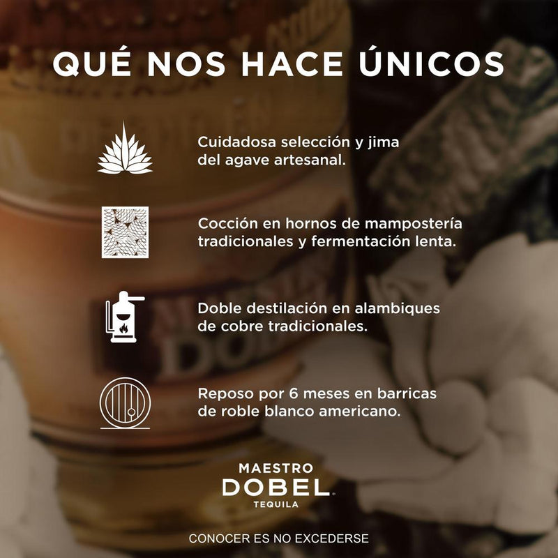 TEQUILA MAESTRO DOBEL  REPOSADO 700ML