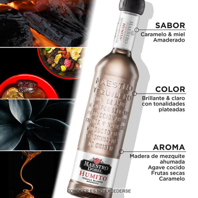 TEQUILA MAESTRO DOBEL HUMITO BLANCO 700ML