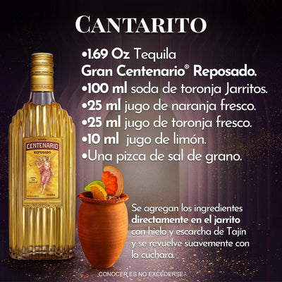 TEQUILA CUERVO GRAN CENTENARIO REPOSADO 950ML