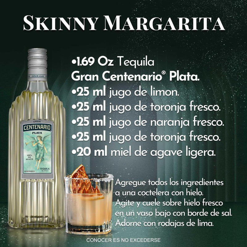 TEQUILA CUERVO GRAN CENTENARIO PLATA 700ML