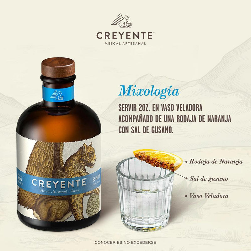 MEZCAL CREYENTE JOVEN 750ML