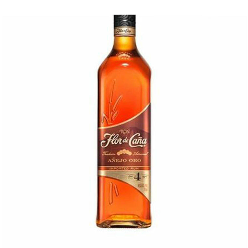 RON FLOR DE CAÑA GOLD 4  AÑOS 750ML