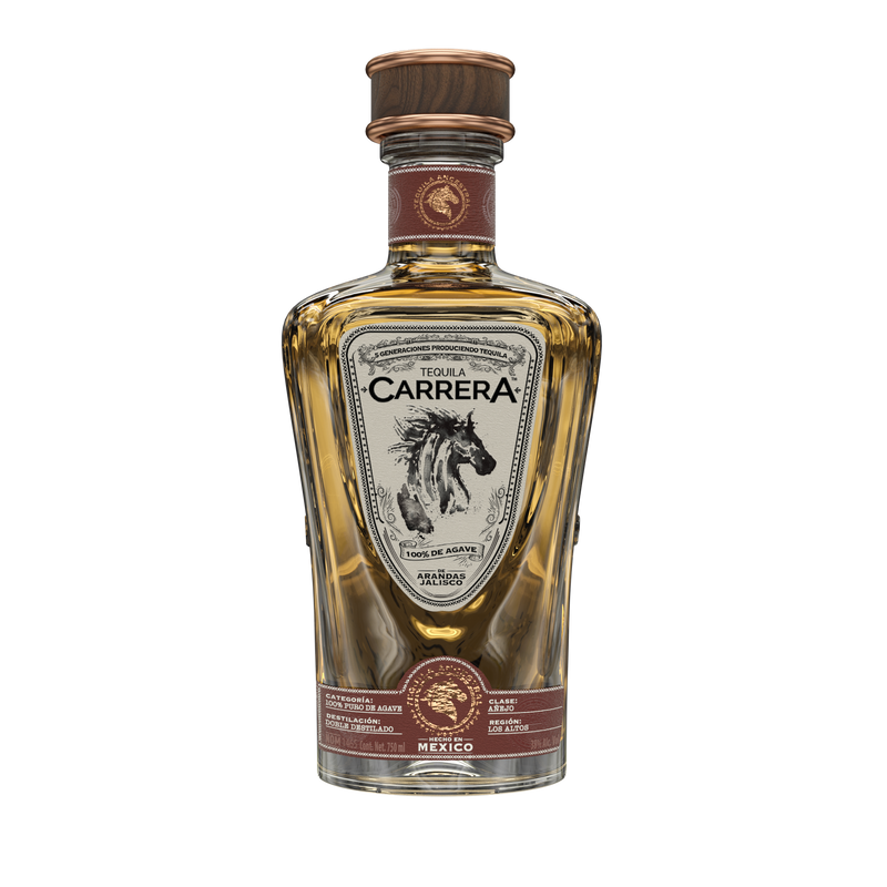 TEQUILA CARRERA  AÑEJO 750ML