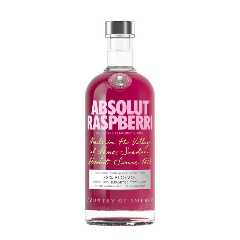 VODKA ABSOLUT RASPBERRY 750ML