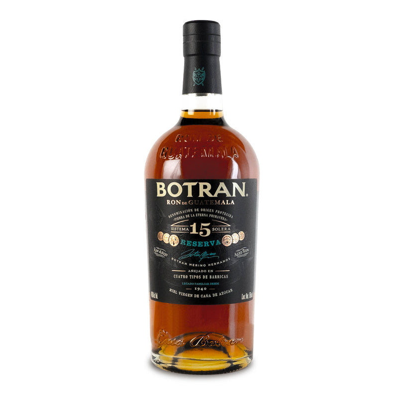 RON BOTRAN RESERVA 15  AÑOS 750ML