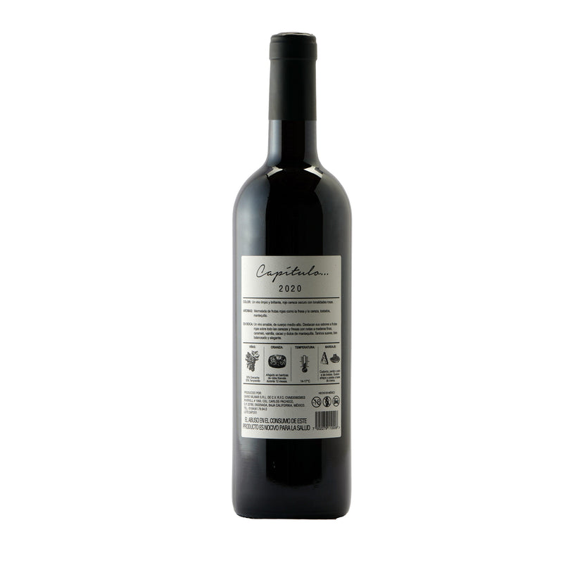 VINO TINTO CAPITULO 2 750ML