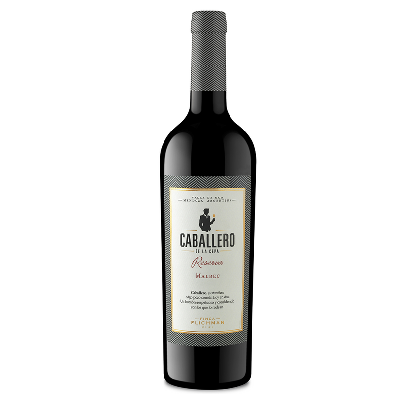 VINO TINTO F FLICHMAN CABALLERO DE LA CEPA RVA MALBEC 750ML