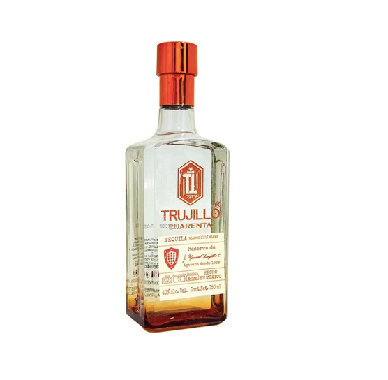 TEQUILA TRUJILLO CUARENTA  BLANCO 750ML