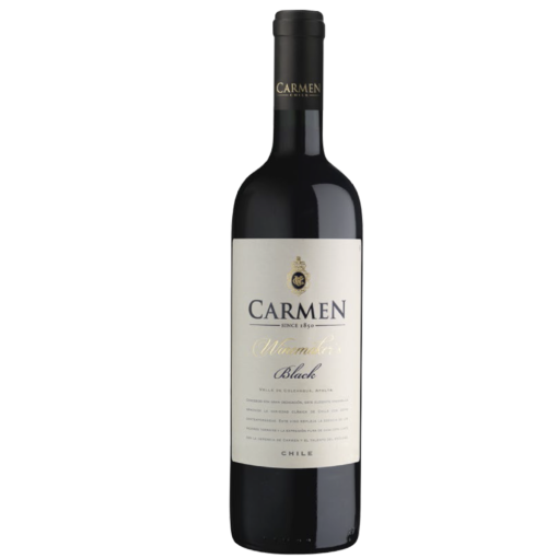 VINO TINTO CARMEN WINEMAKERS BLACK CARMENERE 750ML