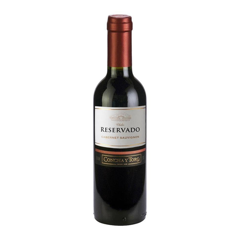 VINO TINTO CONCHA Y TORO RESERVADO CABERNET SAUVIGNON 375ML