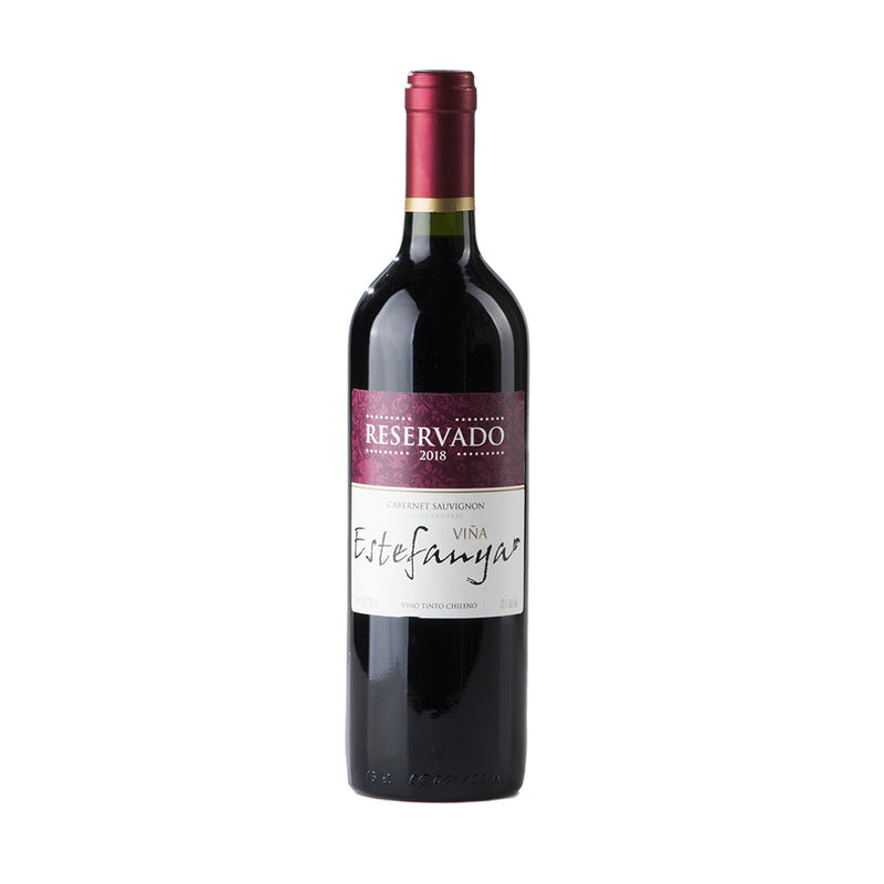 VINO TINTO ESTEFANYA RESERVADO CABSAUV 750ML