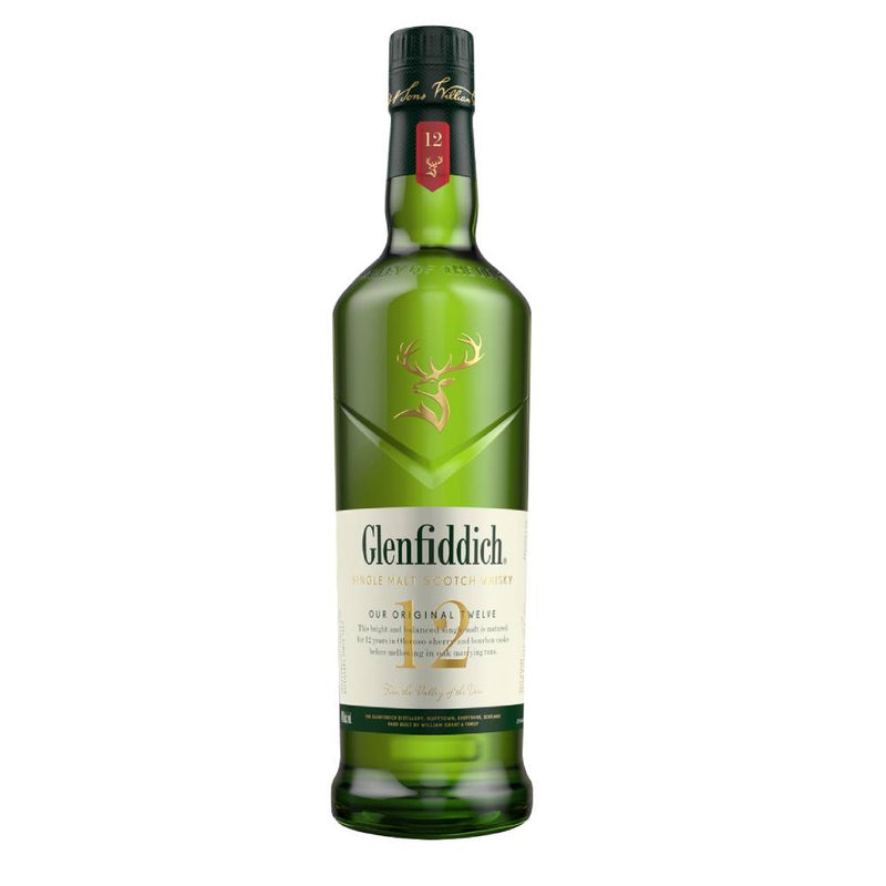 WHISKY GLENFIDDICH 12  AÑOS 750ML